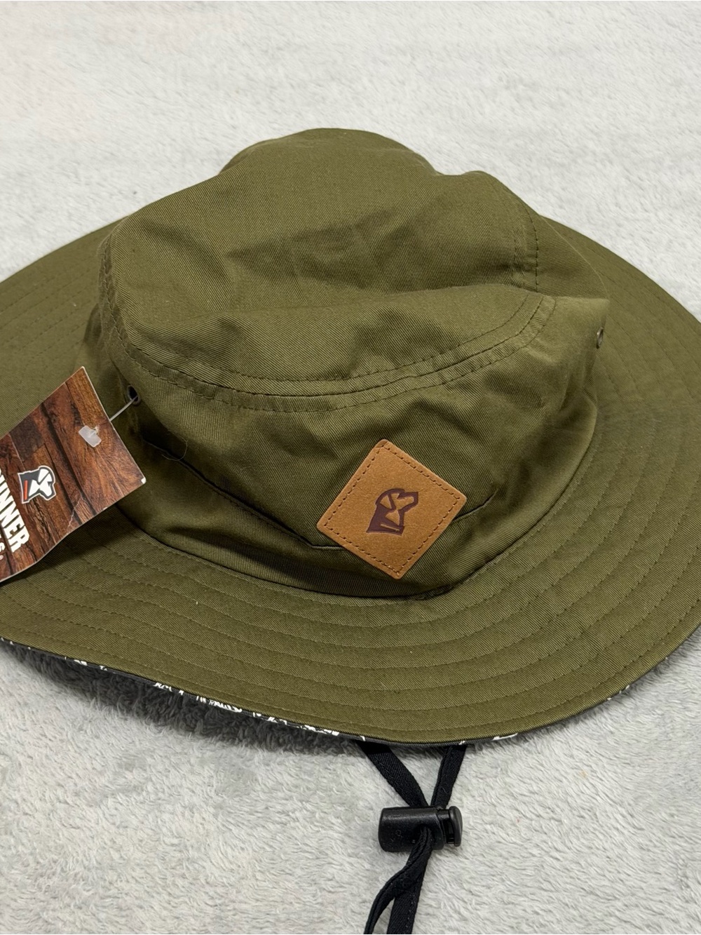 NEW Gunner Kennels Sun Boonie Hat W/ Strap Green Mens One Size Dog Hunting